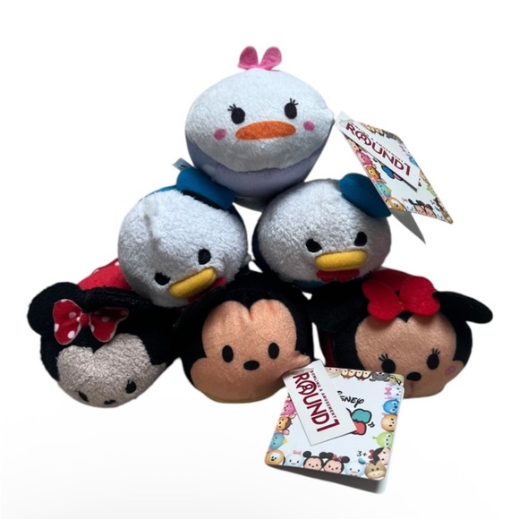 Disney Other - Disney Tsum Tsum Mickey, Minnie Mouse Daisy and Donald Duck